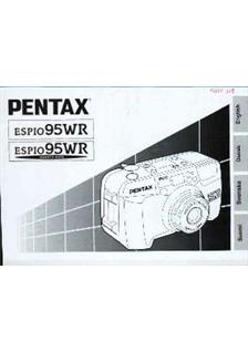 Pentax Espio 95 WR manual. Camera Instructions.